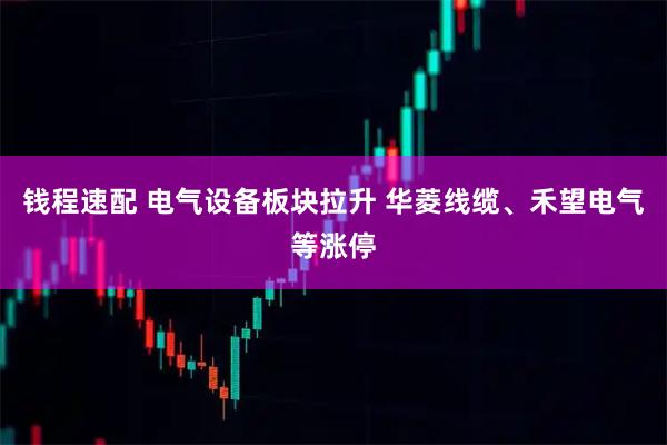 钱程速配 电气设备板块拉升 华菱线缆、禾望电气等涨停