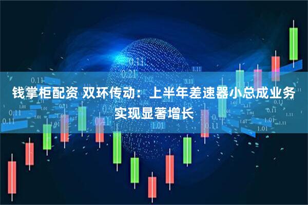 钱掌柜配资 双环传动：上半年差速器小总成业务实现显著增长